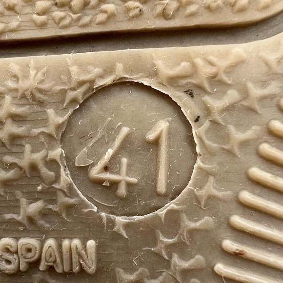 Toni Pena Origens Red Black Peep Toe Espadrille Platform Sandals Size 41 Women's - Picture 4 of 9